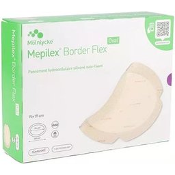 Border Flex Oval Pansements 15x19cm 16 Unités