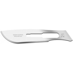 Swann-Morton® Lame de bistouri chirurgical n° 21 non stérile