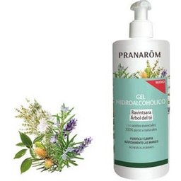 Gel Hydro-Alcoolique Ravintsara Tea Tree 500ml