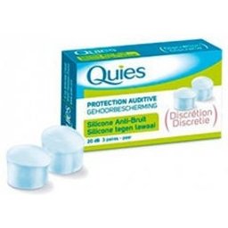Bouchon d'oreille Silicone 6 pcs.