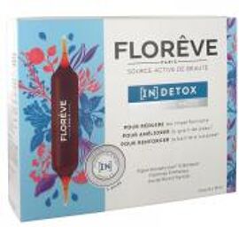 Florêve Beauty IN Force + Détox de la Peau 14 Ampoules - Boîte 14 ampoules de 15 ml