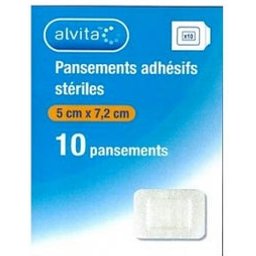 Pans Adh 5X7,2Cm 10