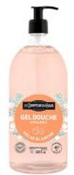 Gel Douche Pêche Blanche 1 L - Flacon-Pompe 1000 ml