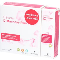 Hänseler Combipack D-Mannose Plus + Gel