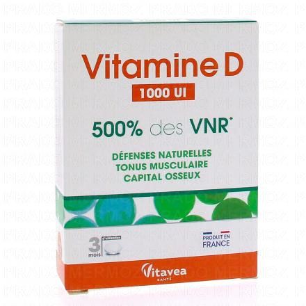 Vitamine D 1000ui 500% des VNR 90 comprimés