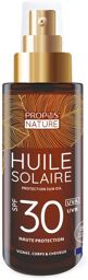 Huile Solaire Naturelle SPF30 – Haute Protection UVA/UVB – 100 ml