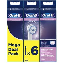 Sensitive Clean Brush Head Recambio 6uds