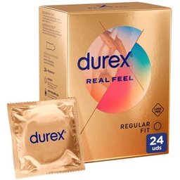 Préservatif Durex® Real Feel sans latex 24pcs