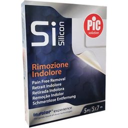Adhesive Silicone Post Operative Adhesive Pad 5x7cm 5uds