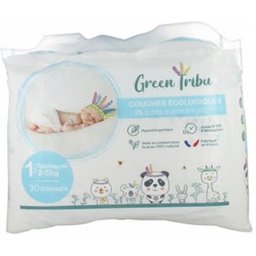 Pañales Ecológicos Talla 1 2-5kg 30uds