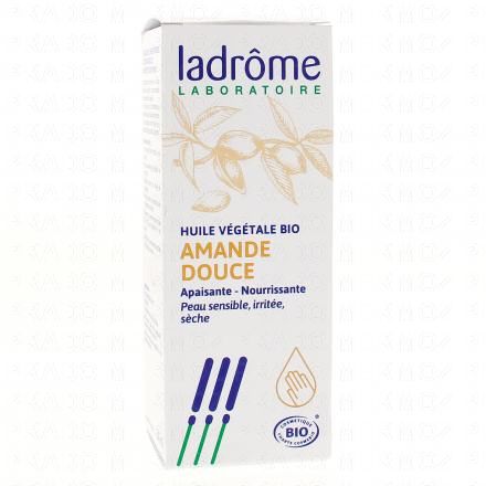 LADRÔME Huile végétale bio d'amande douce flacon 100ml