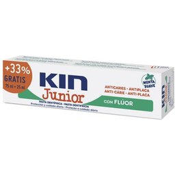 Junior dentifrice Junior pâte de menthe douce 75ml+25ml