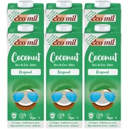 Pack Bebida de Coco con Agave Bio 6x1L