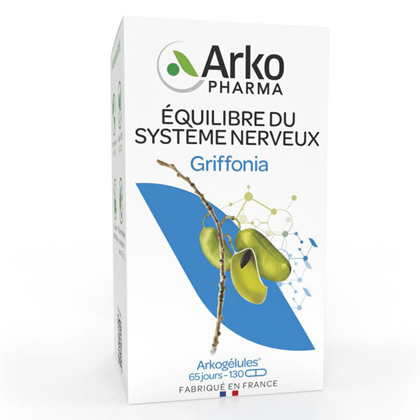 Arkogélules Griffonia 130 gélules