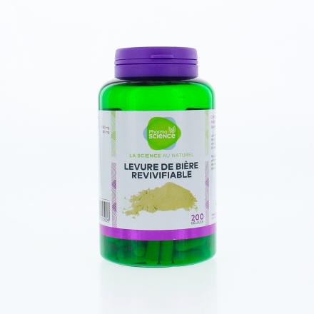Digestion - Levure de bière revivifiable 200 gélules