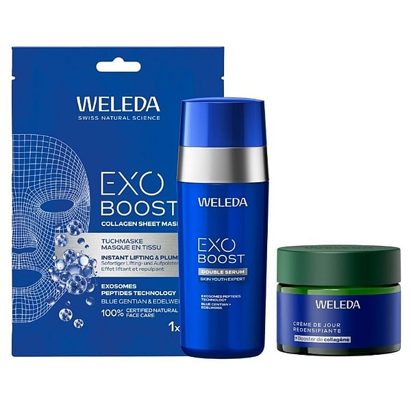 Trio Anti-âge Gentiane bleue redensifiant & liftant - Weleda