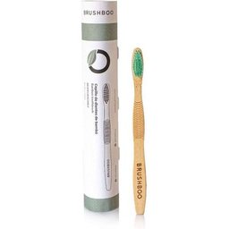 Brosse Bambou Adulte Émeraude 1ut