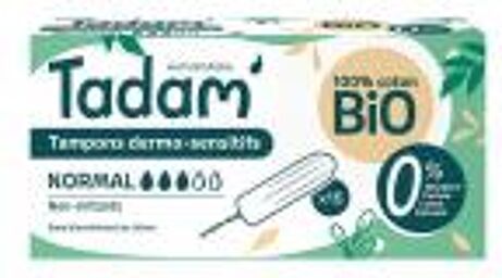 Tampons Dermo-Sensitifs Normal Bio 16 Unités - Boîte
