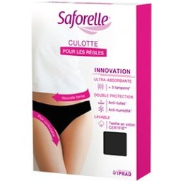 Culotte Ultra Absorbante Noir Taille M 1 Unité