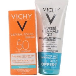Set Capital Soleil Emulsión Spf50 50ml + Desmaquillante 100ml
