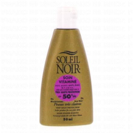 SOLEIL NOIR Soin vitamine SPF-50 flacon 50ml