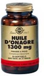 Huile d'Onagre 1300 mg 30 Gélules - Flacon 30 gélules
