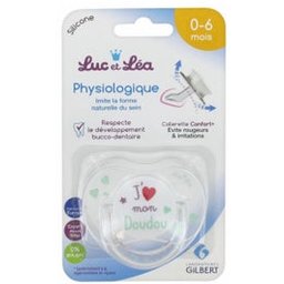 Sucette Silicone 0-6m J'Aime Mon Doudou 1 Unité