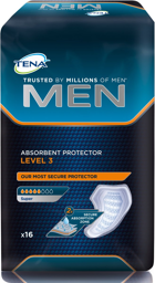 Men Level 3 - 18 paquets de 16 protections