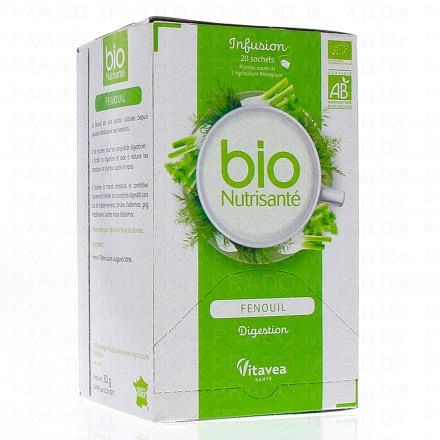 Infusion bio fenouil x20 sachets