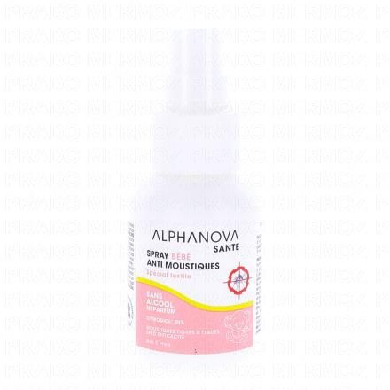 Santé - Spray Bébé Anti-Moustiques spécial textile 50ml
