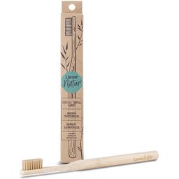 Brosse à dents en bambou Natur 1pc