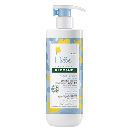 Bébé Crème lavante flacon pompe 500ml