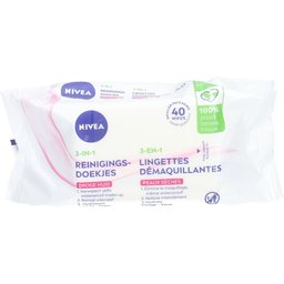 Lingettes Démaquillantes Douceur 3-en-1