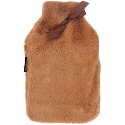 Bouillotte Housse Noeud Marron 2L
