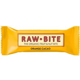 Raw Bite Barre Biologique Orange Et Cacao 50g