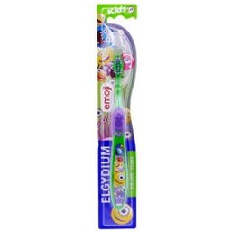Kids Emoji Brosse Dents 7-12 Ans Vert 1 ut