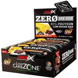Zero Hero Protein Bar Naranja 15x65g