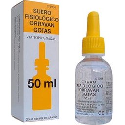 Orravan sérum physiologique gouttes 50ml