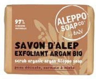 Savon d'Alep Exfoliant Argan Peaux Délicates 100 g - Pain 100 g