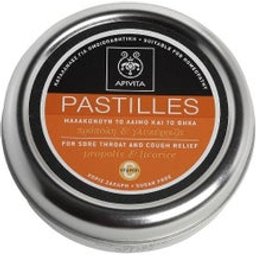 propolis et tablettes de réglisse sans sucre 45g