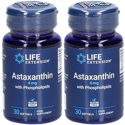Life Extension® Astaxanthine 4mg avec phospholipides