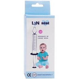 Bébé Seringue Lavage Nasal 1 Paire