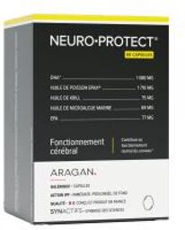 Synactifs Neuroprotect - Fonctionnement Cérébral - Huile de Poisson et Huile de Krill - Riche en Oméga 3 - 60 Capsules - Boîte 60 capsules