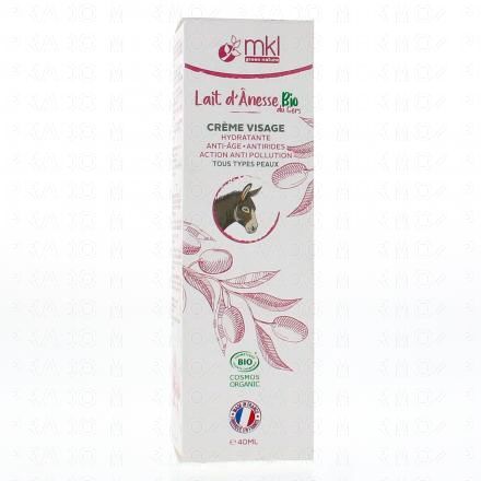Lait d'Ânesse Bio crème visage tube 40 ml