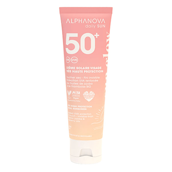 Daily Sun Crème solaire spf50+ visage - sun glow 50ml