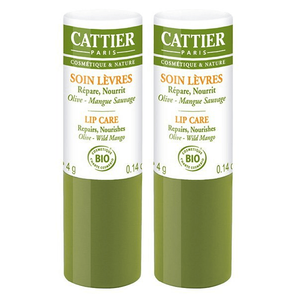 Soin des Lèvres Nourrissant Bio Lot de 2 x 4g