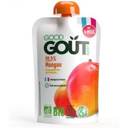 Good Gout Jugo de Mango Bio +4m 120g