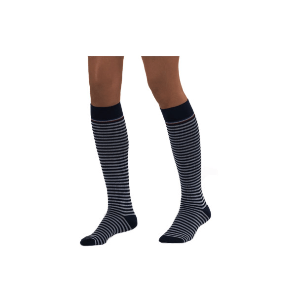 Marinière Femme Chaussettes Classe 2 Taille M Normal Bleu
