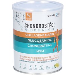Granions Chondrostéo+ Collagène Marin - Poudre - Citron