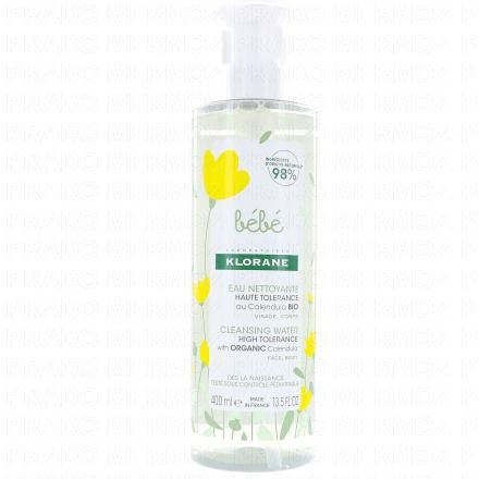 Bébé eau nettoyante sans rinçage 400ml